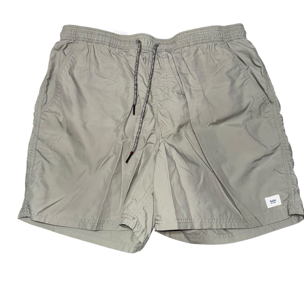 Katin Men’s Swim Trunks XL | Khaki Quick-Dry Surf Board Shorts